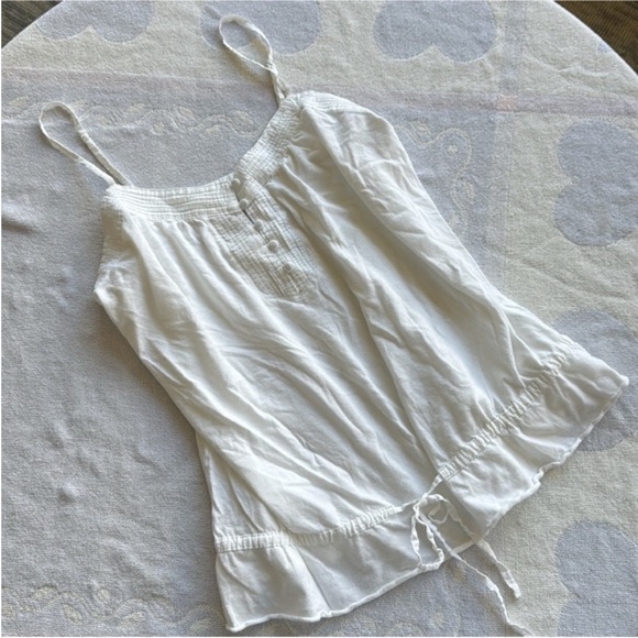 GAP White Camisole with Button Accents - Picture 10 of 13